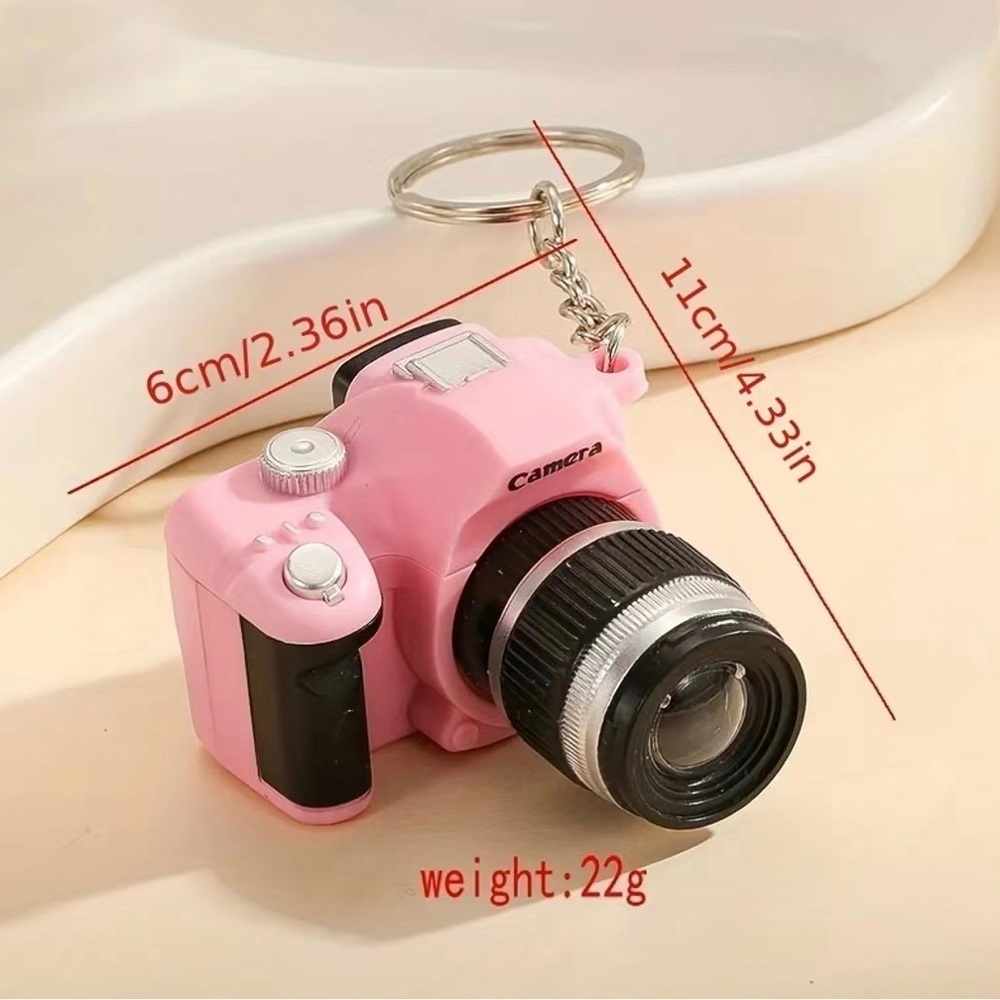 Camera Keychain,‎ Pink​ - Picture 3 of 3